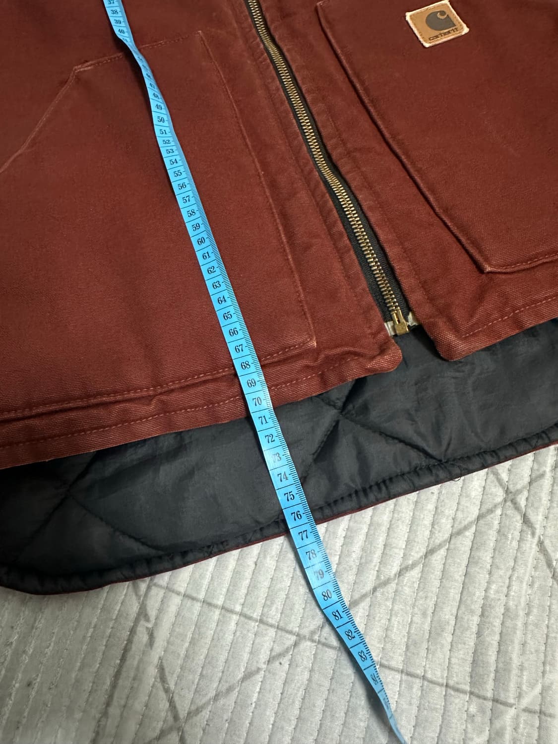 칼하트 덕 베스트 버건디 V02-CLY “RARE” 상품이미지10