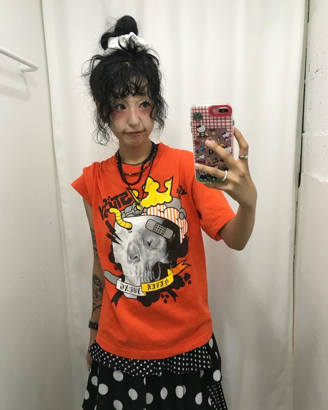 Stussy Orange T-shirt 상품이미지2