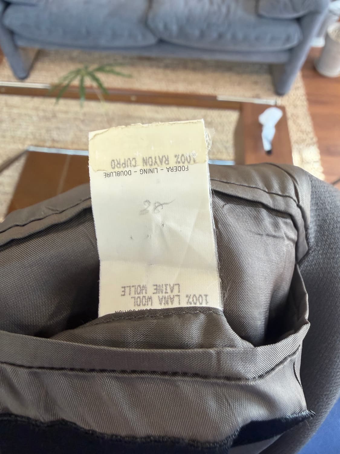 구찌 빈티지 00s 울 자켓 상품이미지6