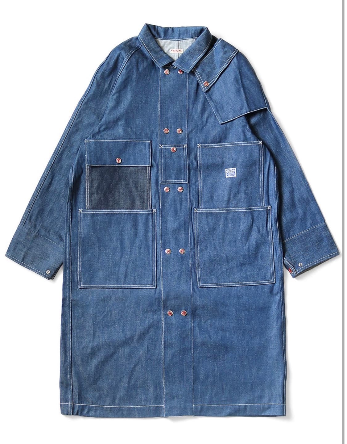 캐피탈 11.5Oz 데님 프로펠러 커버올 자켓 코트 3사이즈 새상품 상품이미지1