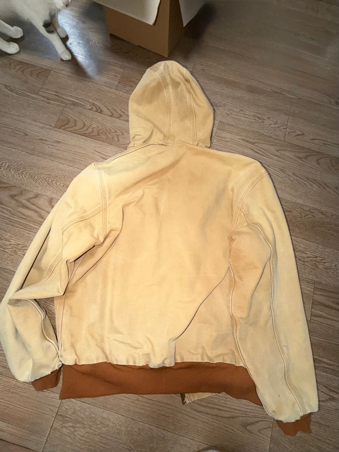 칼하트 브라운 액티브자켓 j131 08년생산 상품이미지3