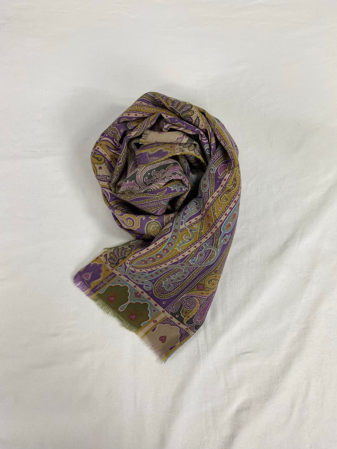 ETRO 에트로 시그니처 페이즐리 울/실크 스카프 머플러 상품이미지1