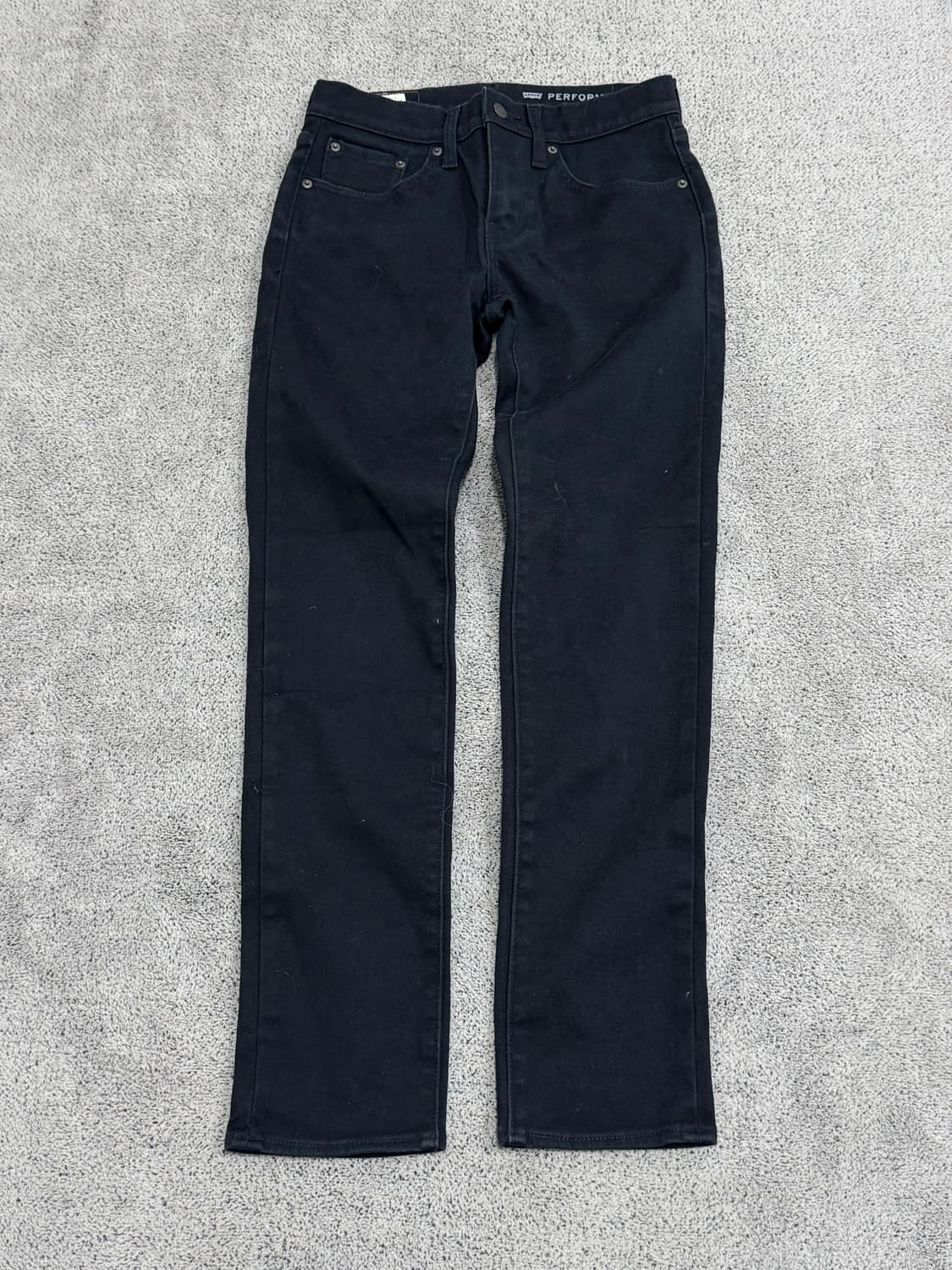 (28/32) 리바이스 프리미엄 511 블랙 코튼 기모 팬츠 상품이미지1