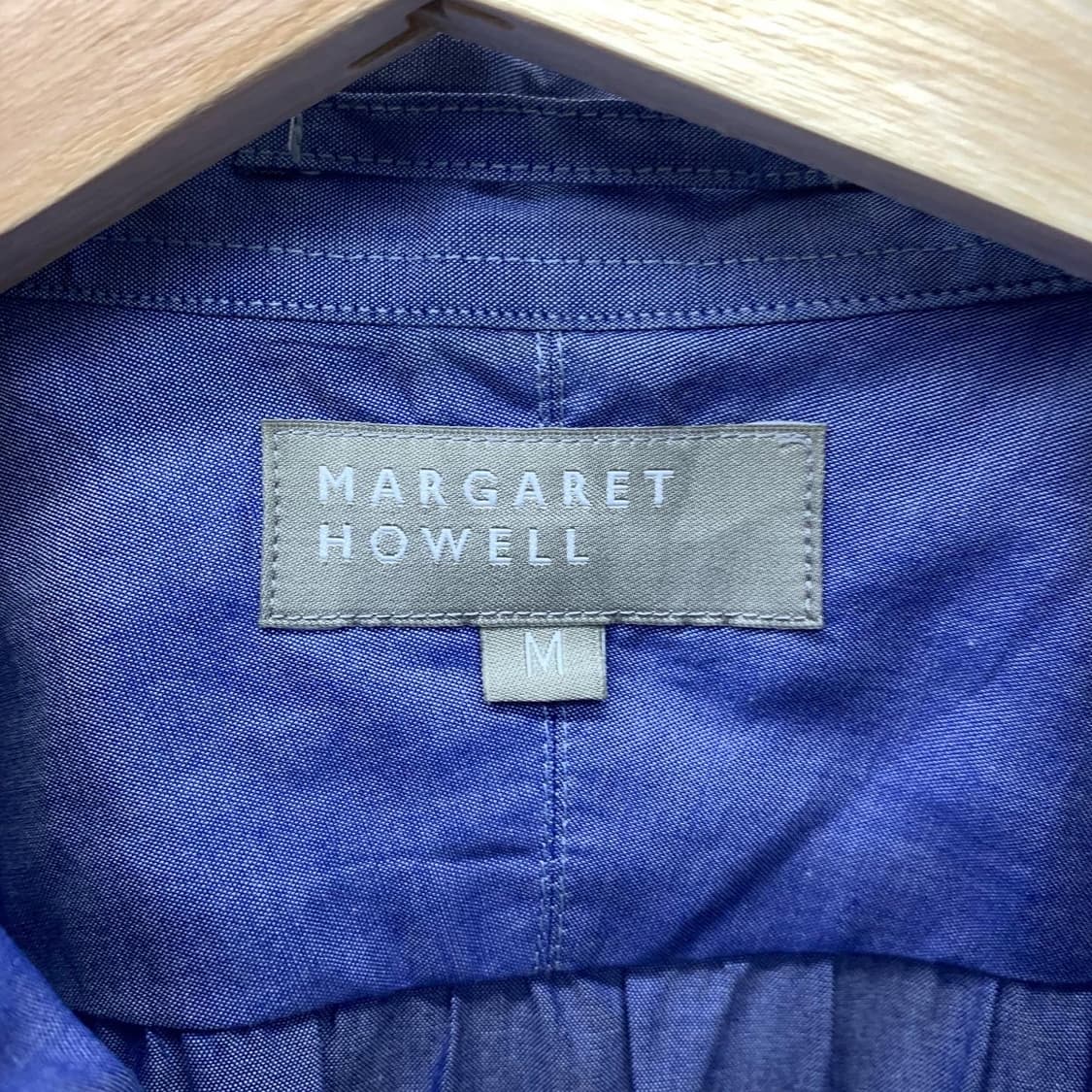 마가렛호웰 라일락 포켓 코튼 셔츠 상품이미지5