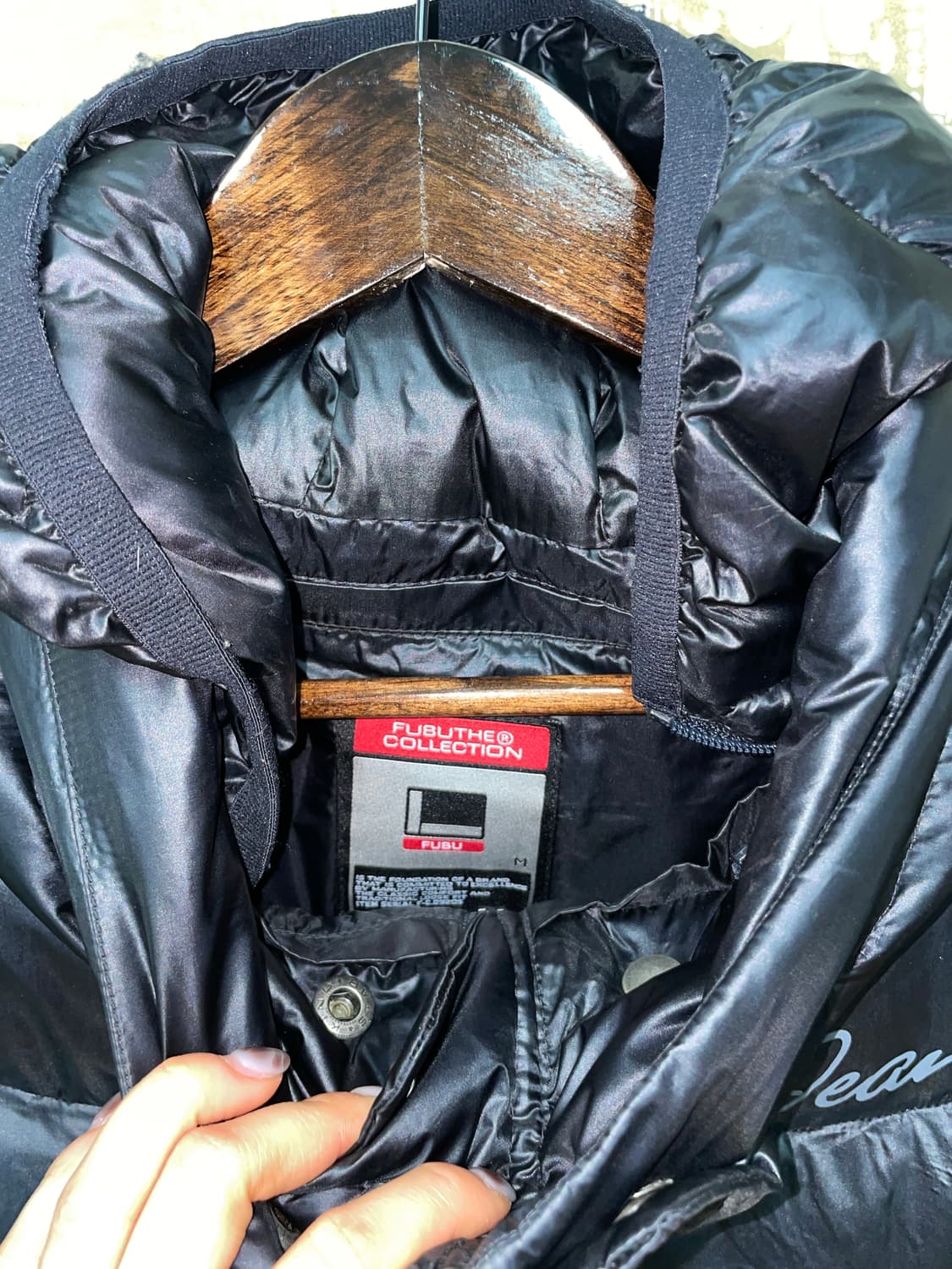 푸부 후부 거위털 더블버튼 패딩  상품이미지5