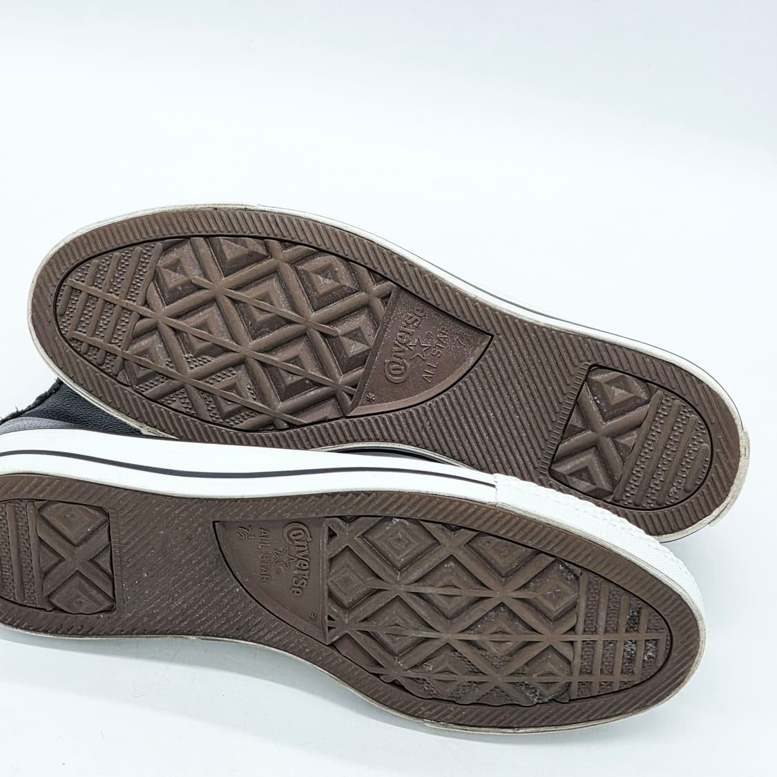 컨버스 레더 아이로봇 척 테일러 올스타 하이 블랙 (260) 상품이미지3