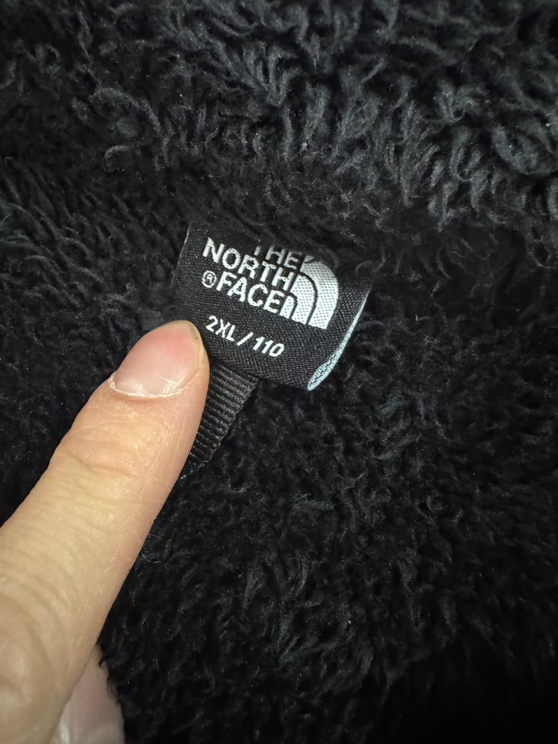 노스페이스 화이트 라벨 플리스 집업 자켓 L~XL 상품이미지3