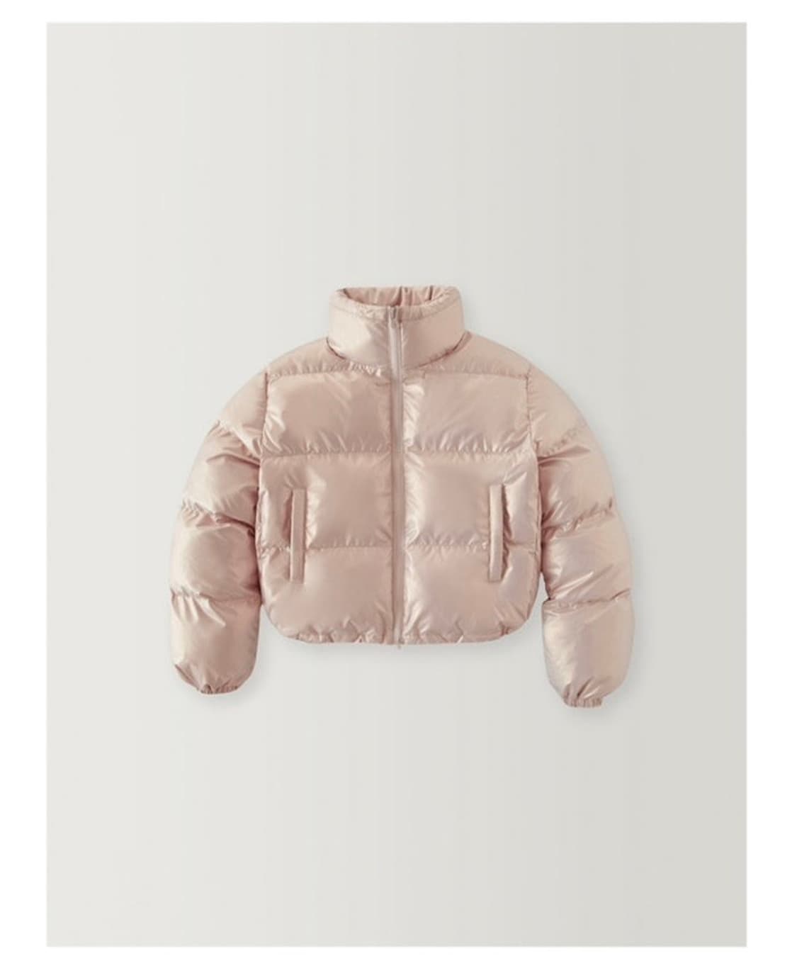 라퍼지 포 우먼 핑크 크롭 패딩 XS 상품이미지2