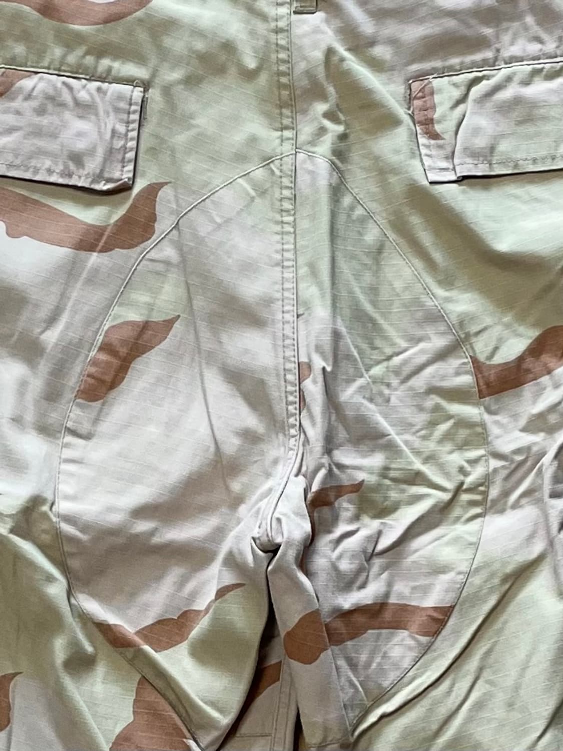 USA 사막삼색 BDU 립스탑 카고 쇼츠 반바지 - 엉덩이 2중 덧댐 상품이미지2