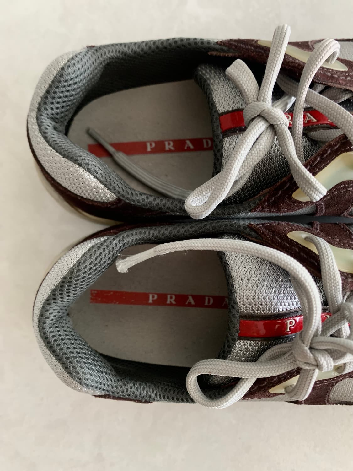 Prada America‘s cup suede brown (rare) 상품이미지4