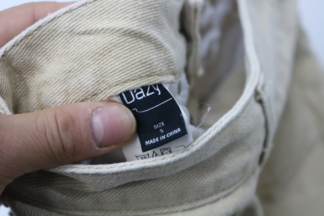 Dazy 데이지 빈티지 워싱 사이드 슬릿 데님 스커트 (S) 상품이미지9