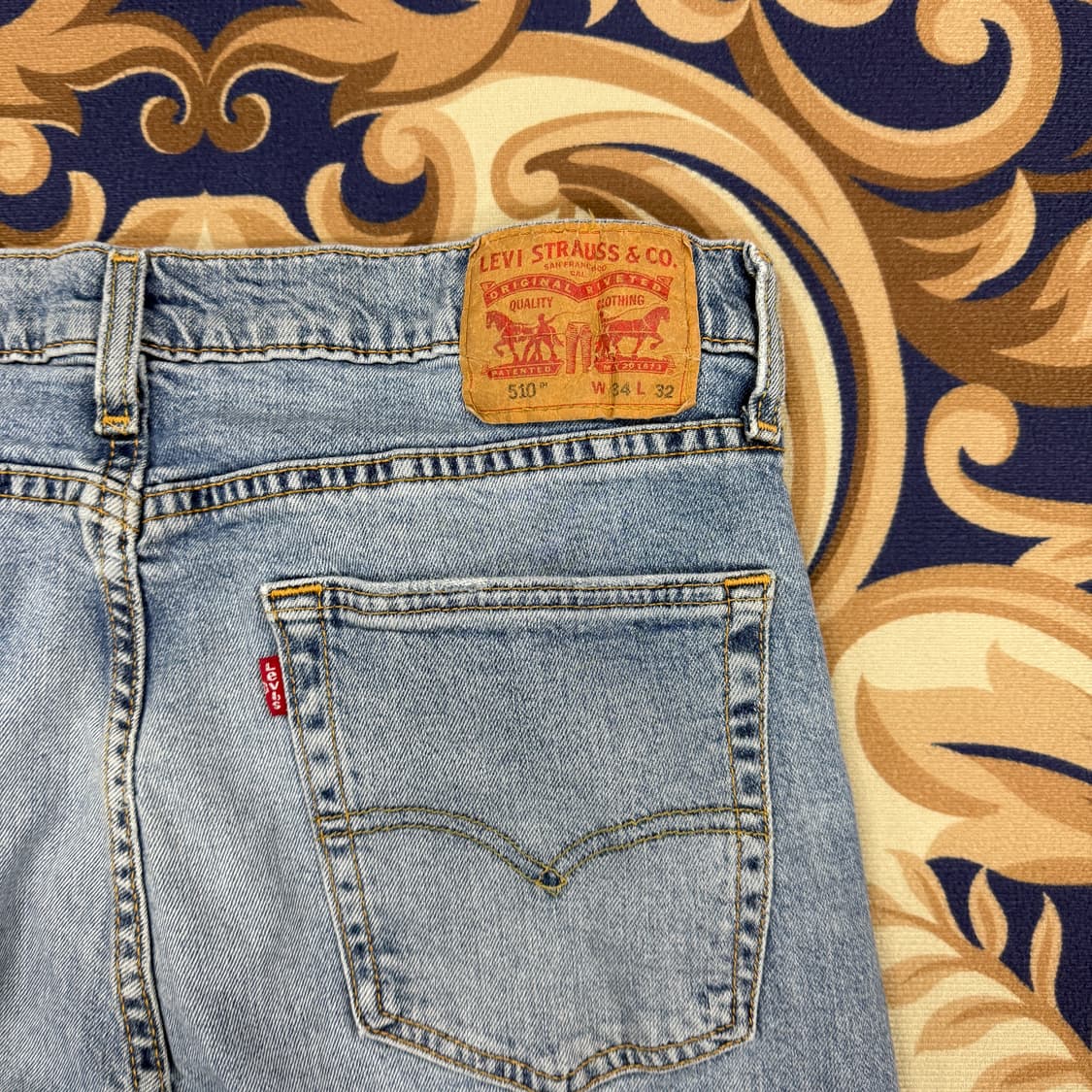 (32)리바이스 Levis 510 데미지 데님팬츠 상품이미지6