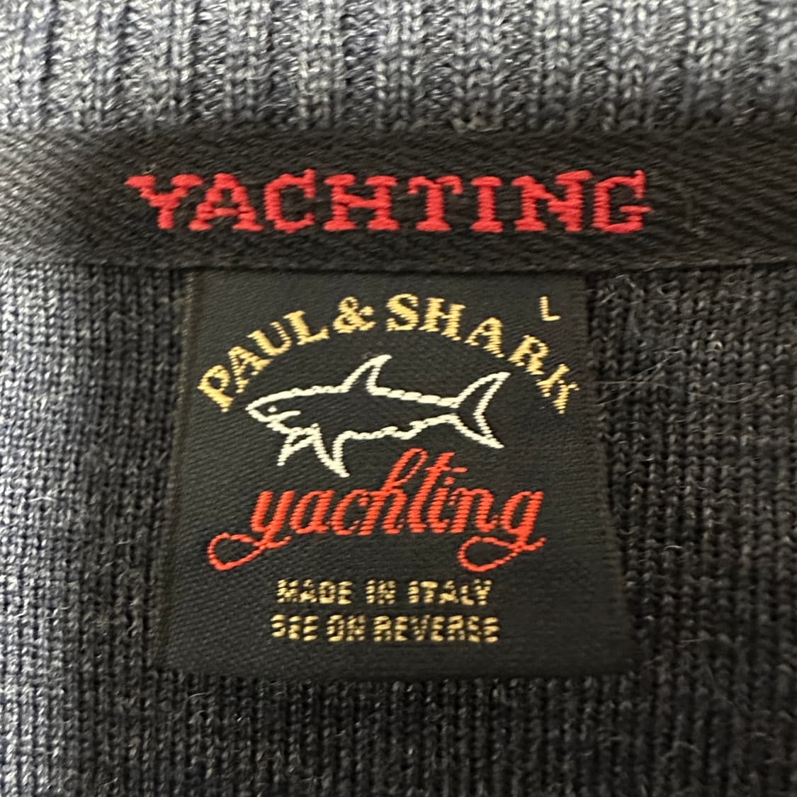 PAUL & SHARK italy made knit sweater 상품이미지4