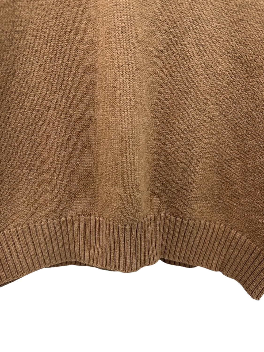 00s 폴로 반집업 니트 브라운 (XL~2XL)  상품이미지5
