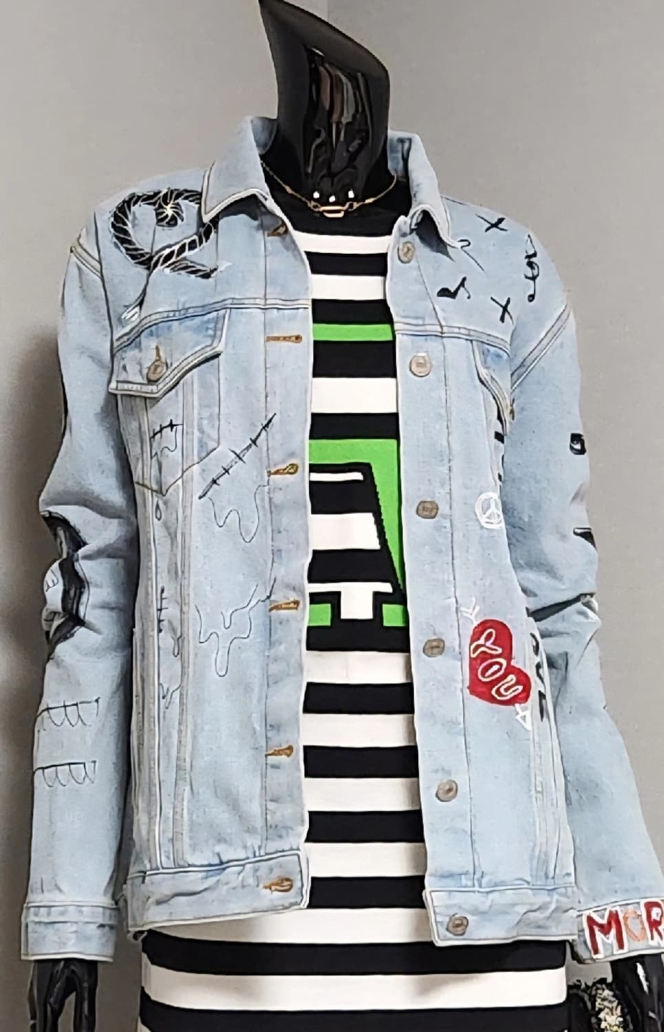 레터링 청자켓  상품이미지1