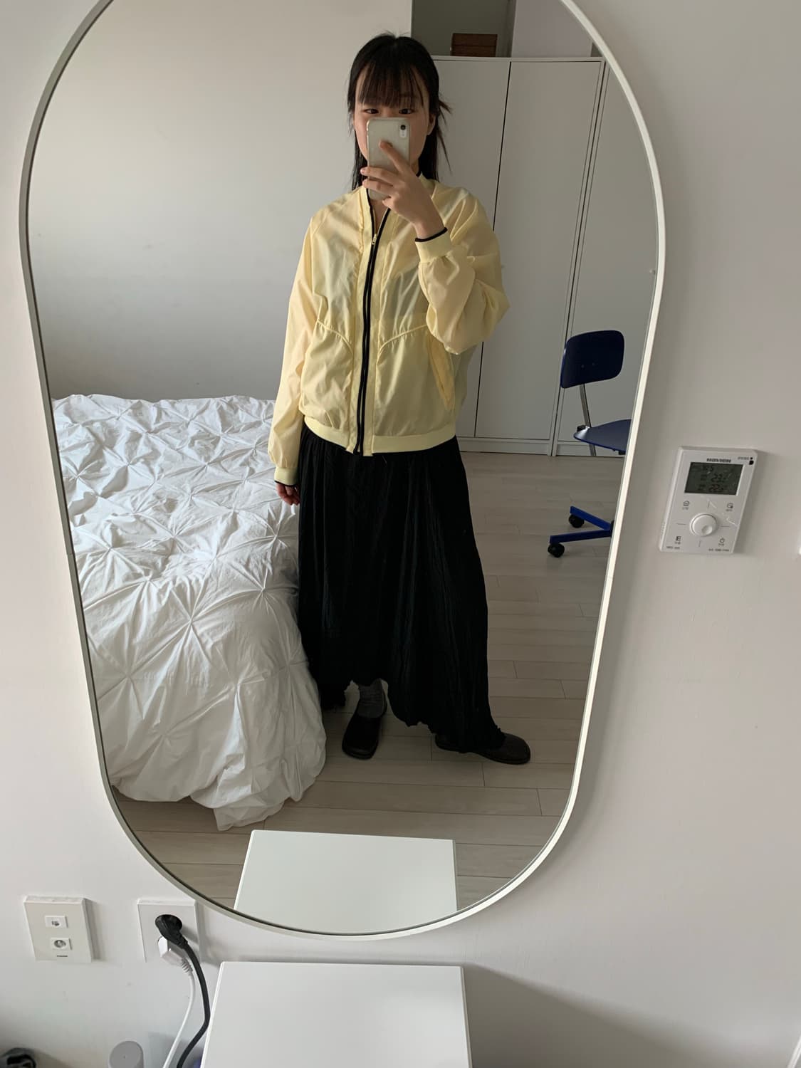 블랙 언발란스 원피스 상품이미지8