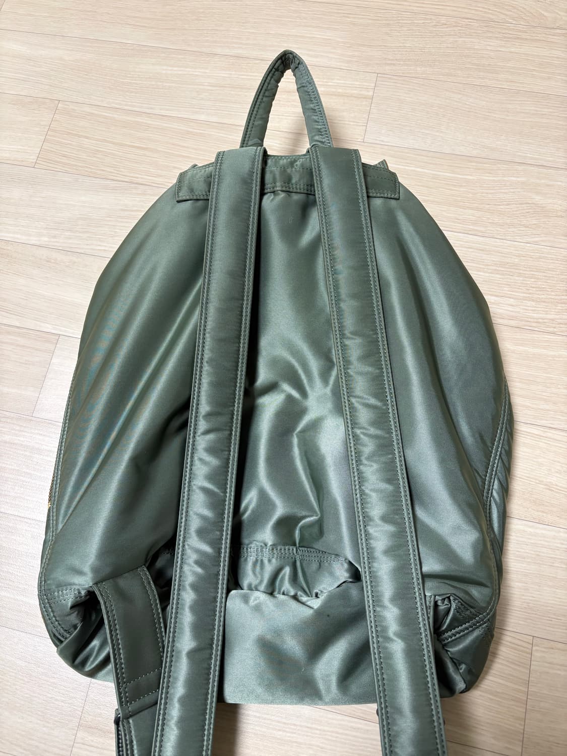 풀박 요시다포터 탱커 럭색 백팩 세이지그린 +뱃지 상품이미지8