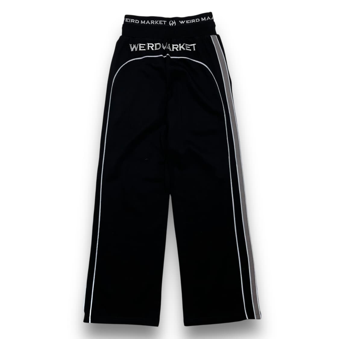 위어드 마켓 복서 로고 프리브 삼선 코튼 다크 트랙팬츠 상품이미지4