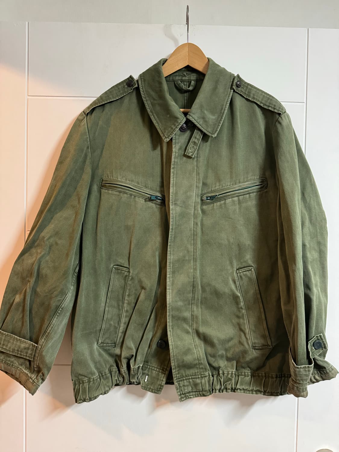 체코군 밀리터리 블루종 / 점퍼 상품이미지1