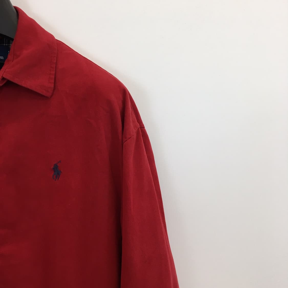 폴로 랄프로렌 코튼 스윙톱 블루종 S 90-95 딥레드  상품이미지2