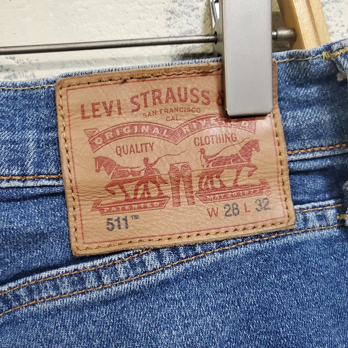 리바이스511 청바지 블루진 데님 팬츠  상품이미지4