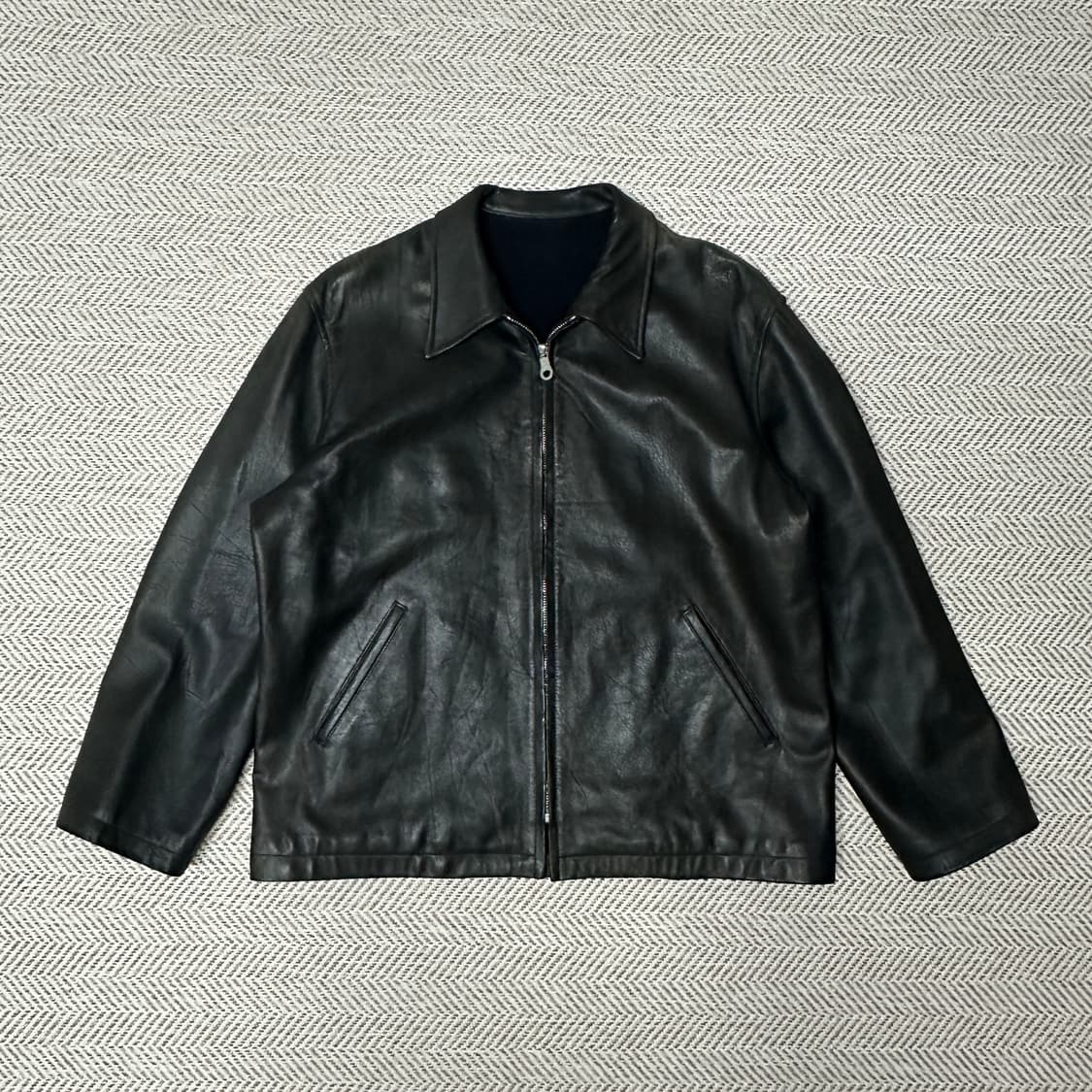 YOHJI YAMAMOTO japan made lether jacket 상품이미지1