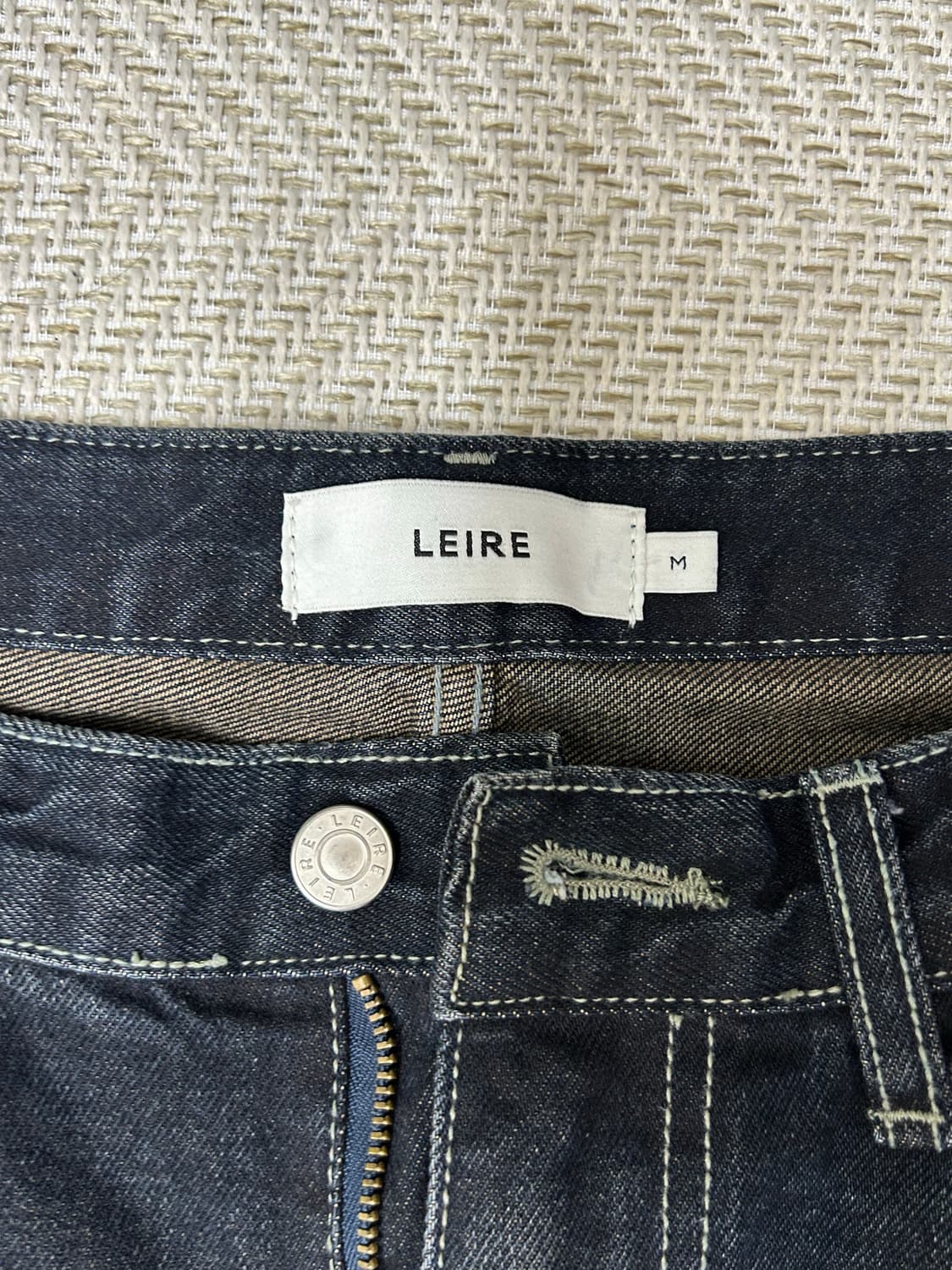 르아르 커브드핏 데님 M 상품이미지2