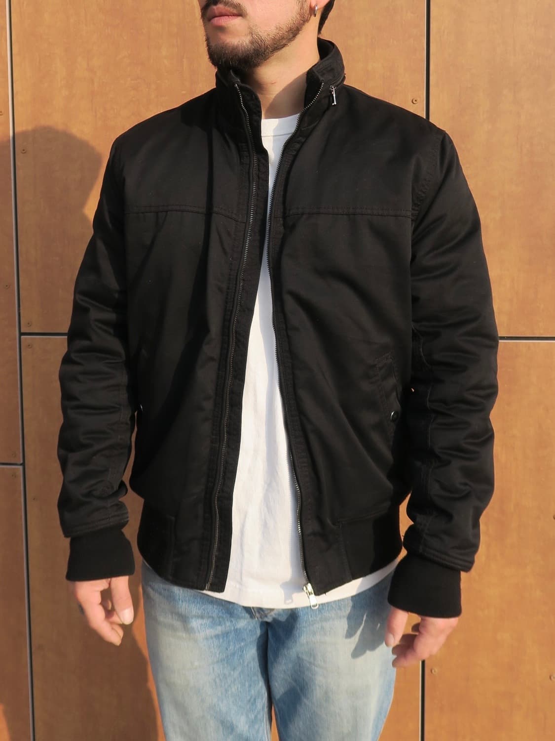 H&M 블랙 붐버자켓 M size 상품이미지1