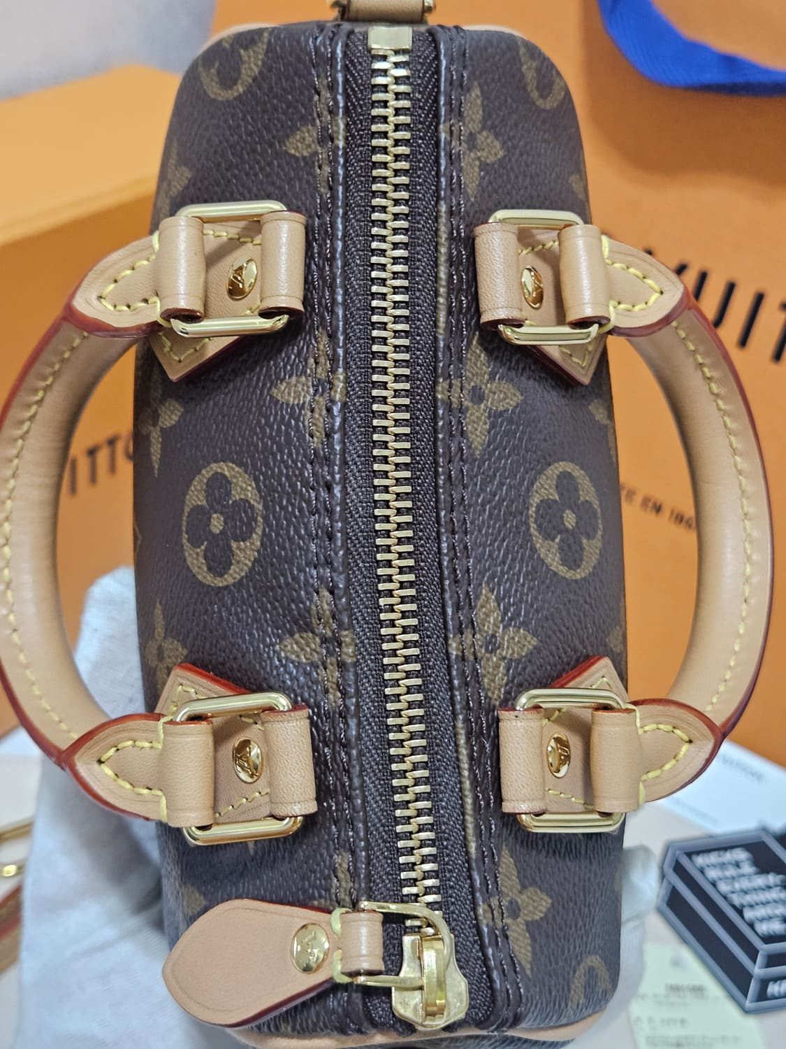 루이비통 나노 스피디 모노그램 브라운 상품이미지4