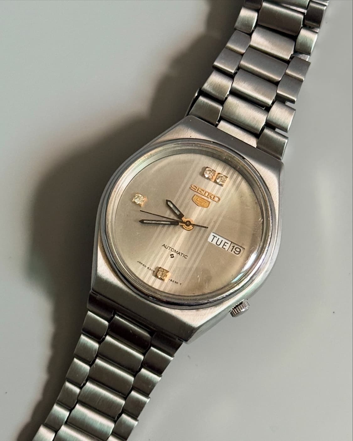 vintage SEIKO 5 Automatic metal watch 상품이미지1