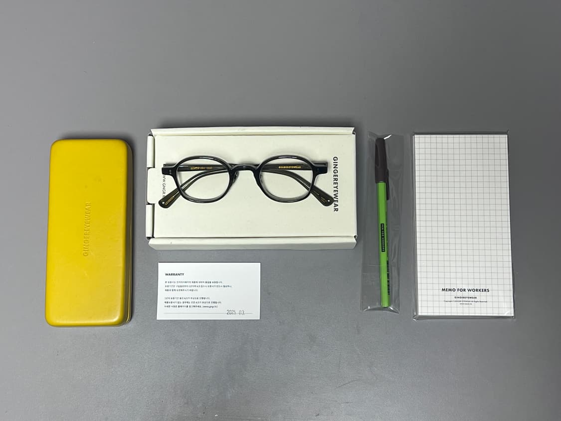 진저아이웨어 베이커라이트 올리브 상품이미지1