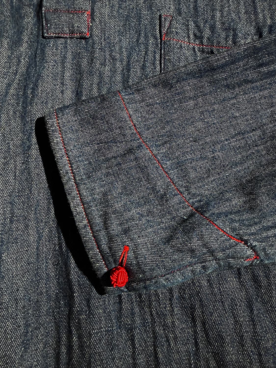 Par Avion Vintage Denim Pullover Shirt 상품이미지5