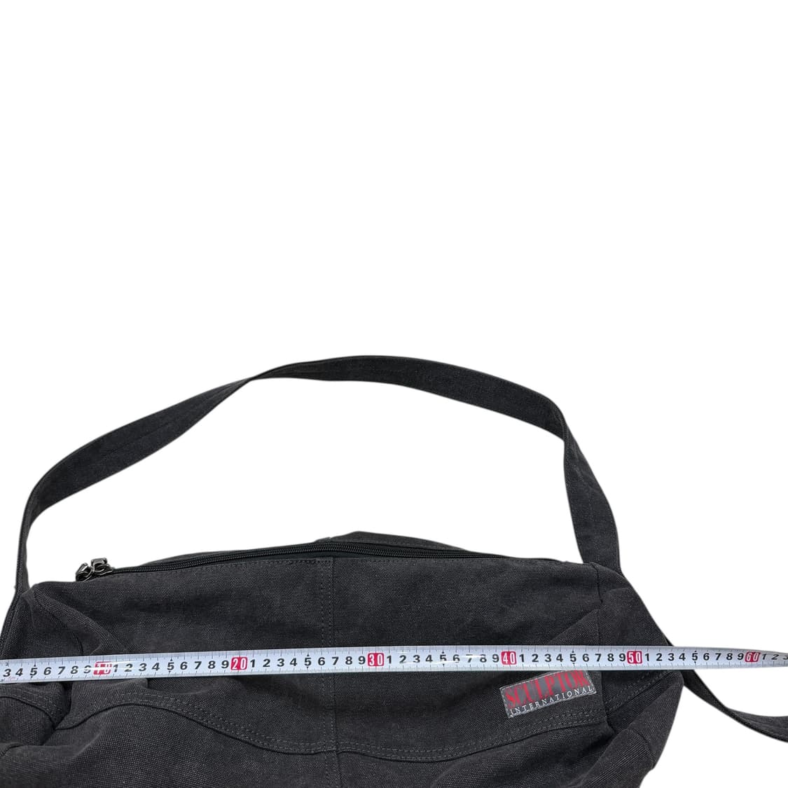 스컬프터 빈티지 캔버스 더플백 가방 블랙 상품이미지6