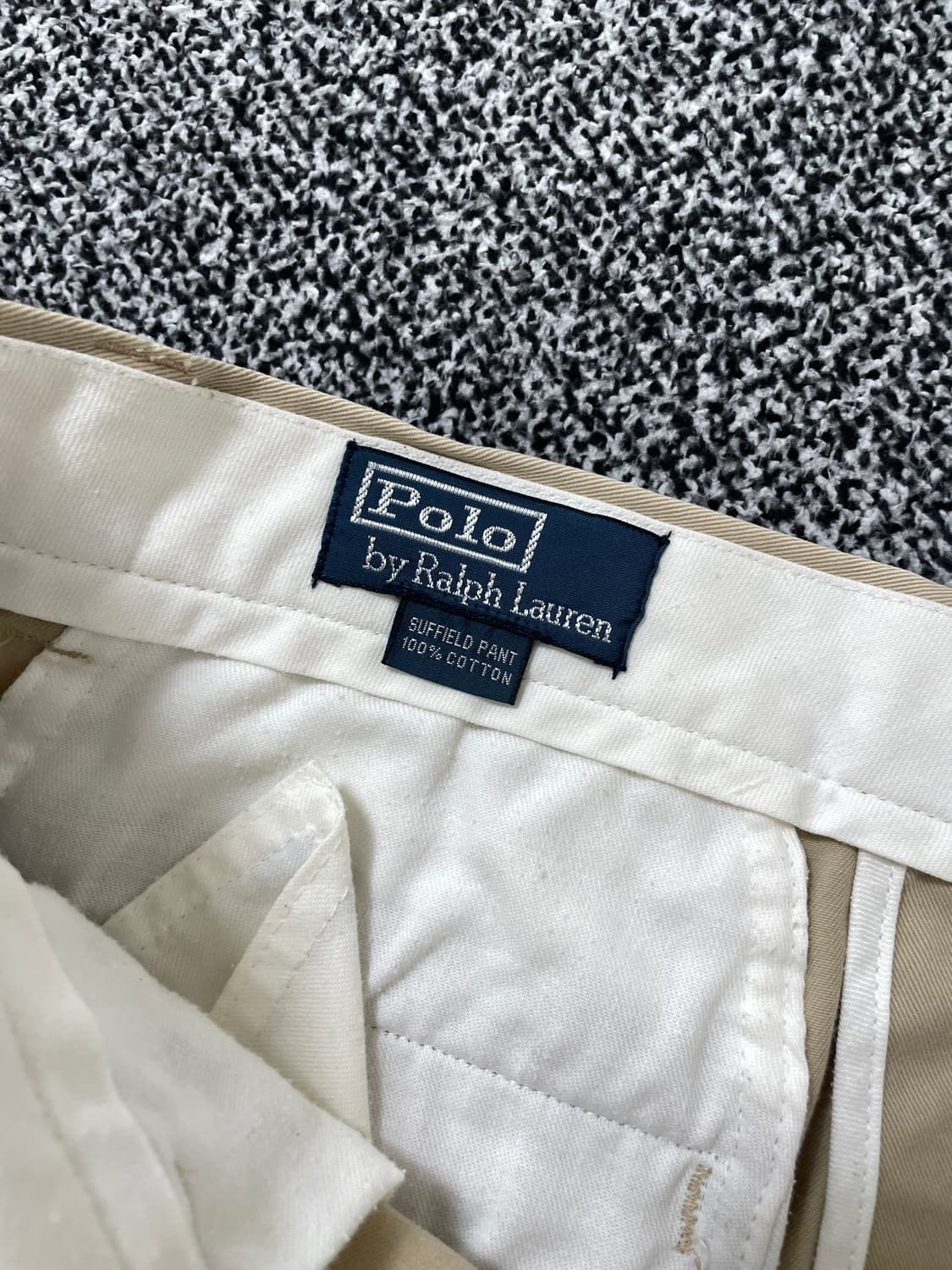 빈티지9. 폴로랄프로렌 서필드 치노 코튼 팬츠 베이지 상품이미지3