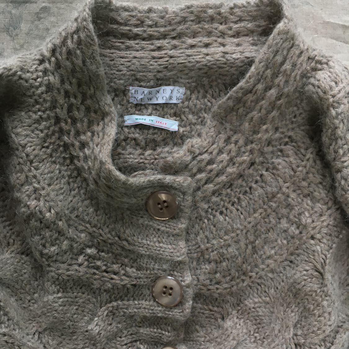 made in italy handmade cocoa beige knit  상품이미지2