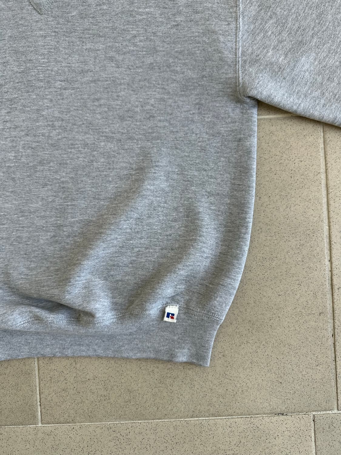 90s 빈티지 러셀 스웻셔츠 그레이 M USA 상품이미지3