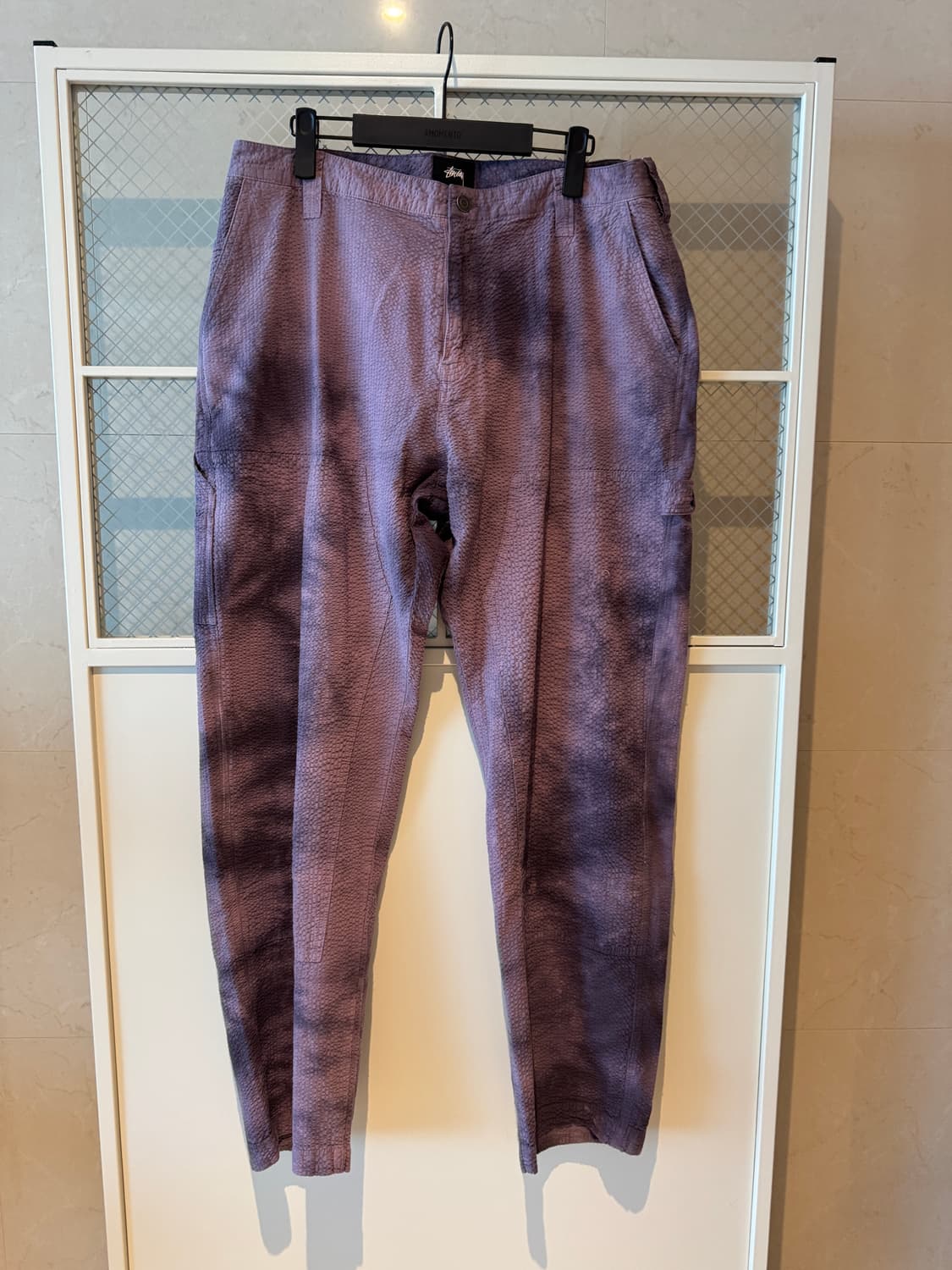 스투시 시어서커 더블니 워크팬츠 상품이미지1