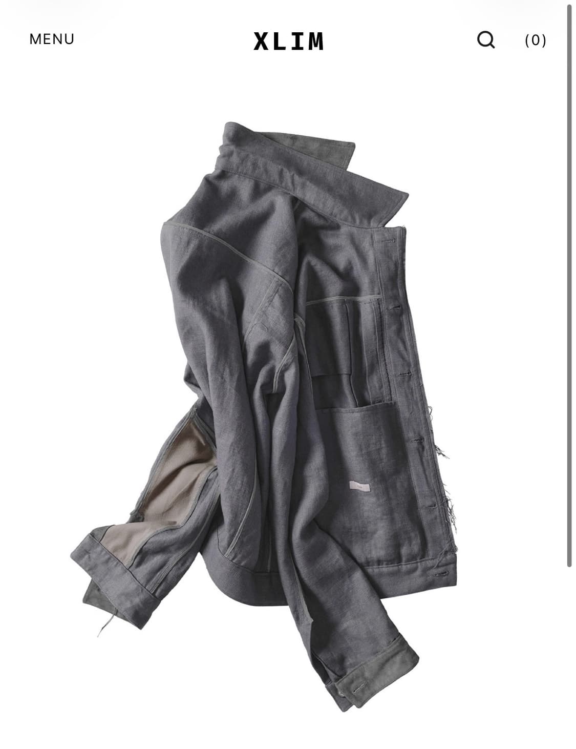 XLIM 엑슬림 EP.7 09 JACKET GRAY 상품이미지1