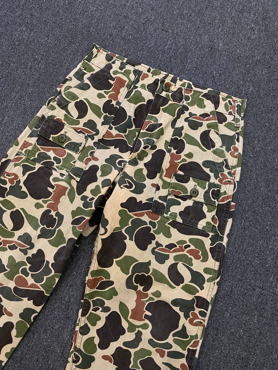 Gung ho 궁호 덕 카모 패턴 카고 팬츠 상품이미지4