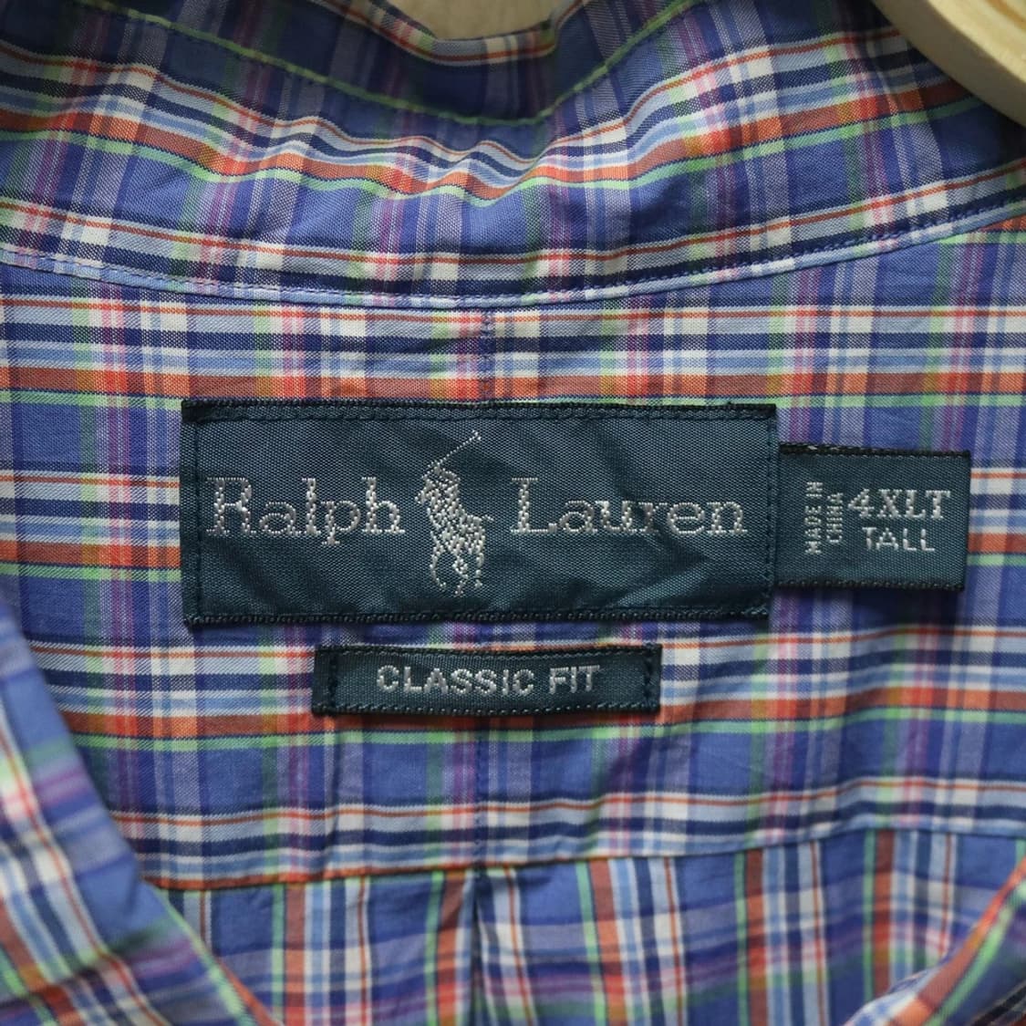 [미사용품] 폴로 랄프로렌 체크 카라 셔츠 66112 상품이미지10
