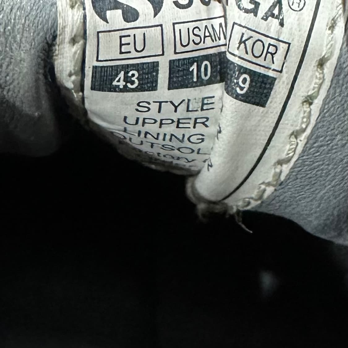 EU43 275) Superga 수페르가 워커 남성 남자 부츠 캔버스 상품이미지9