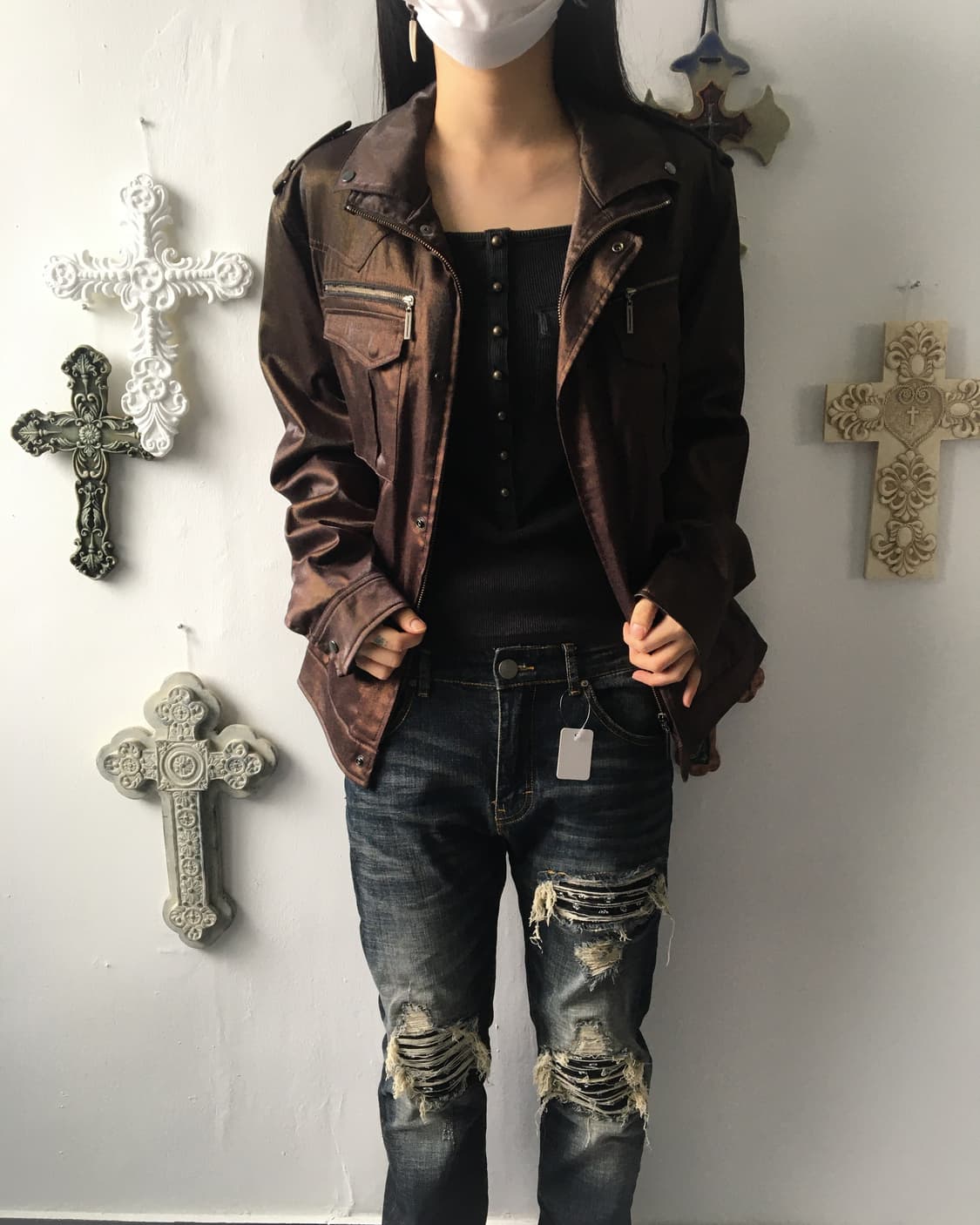 Shirt zip up jacket 상품이미지8