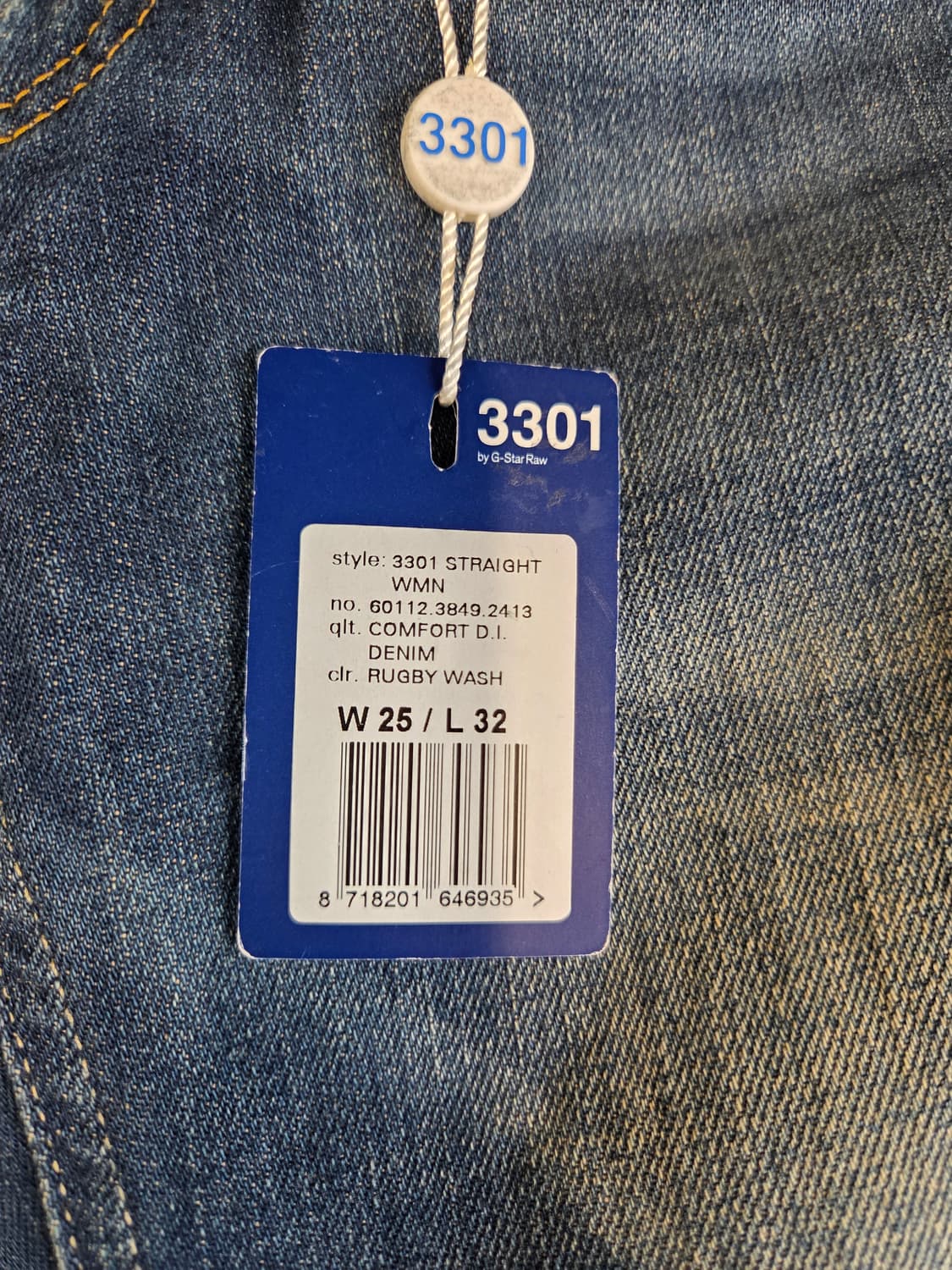 G-STAR 3301 여자 데님 팬츠(25) 상품이미지6