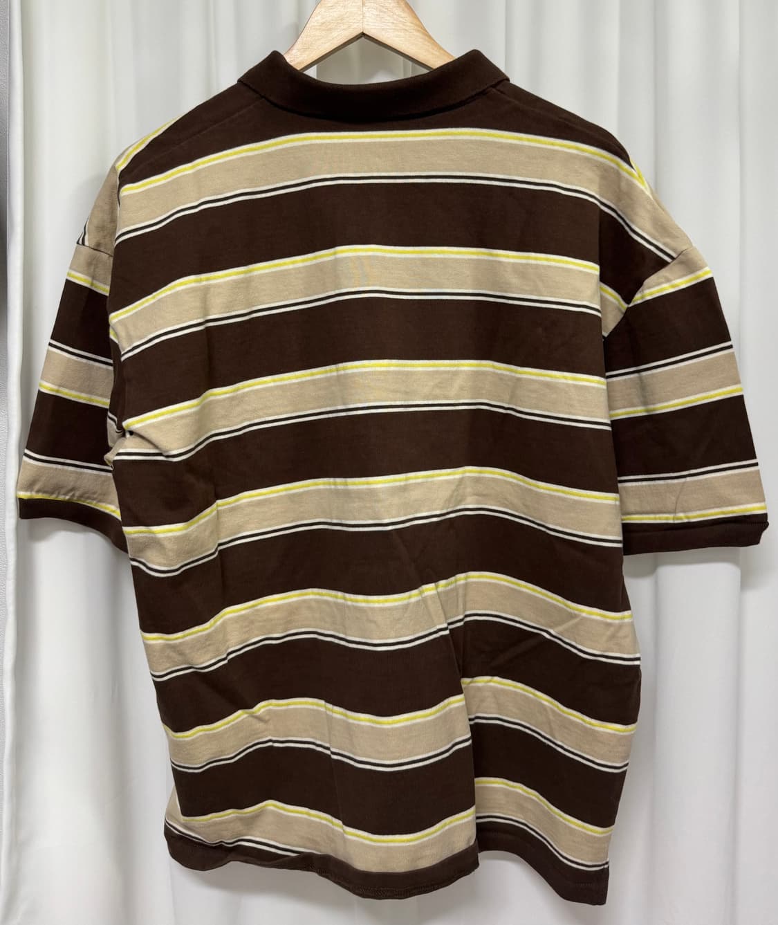 라퍼지스토어 브라운 스트라이프 반팔티 상품이미지7