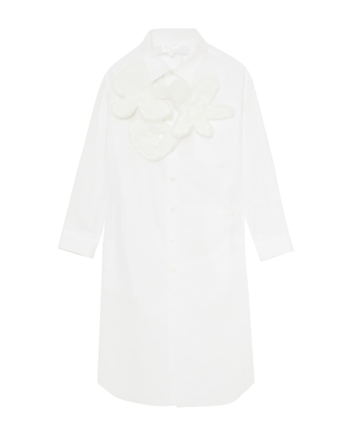 새상품 타오 레이어드 플로랄 셔츠드레스 M 상품이미지2