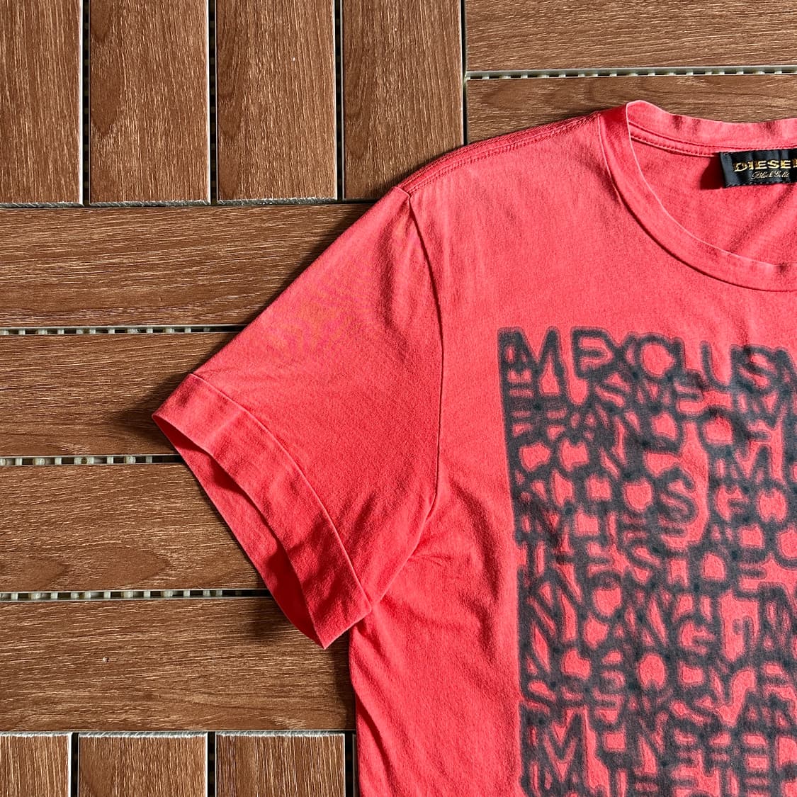 Diesel Black Gold cotton 1/2 tee 상품이미지3