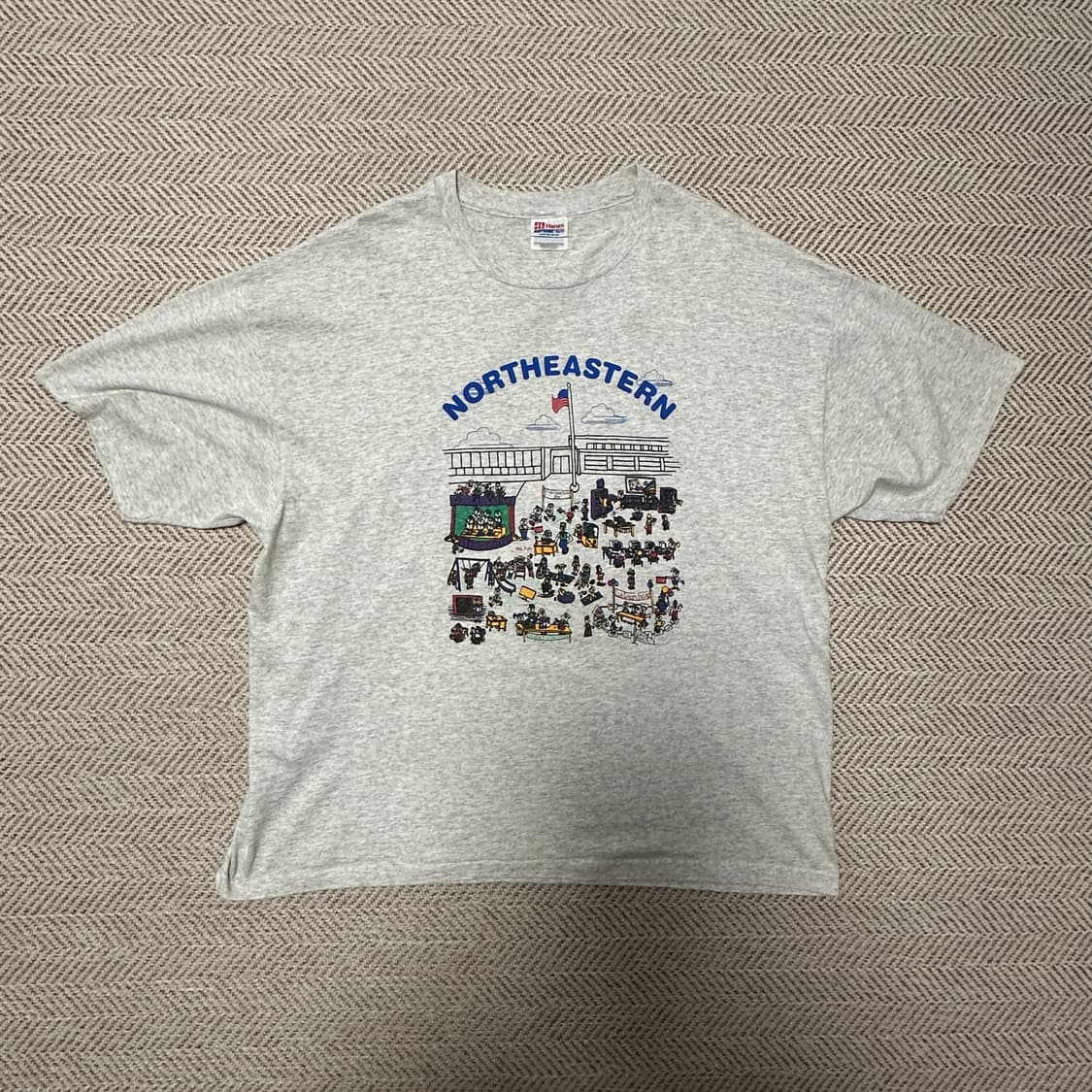 HANES 90's heavyweight t-shirt 상품이미지2