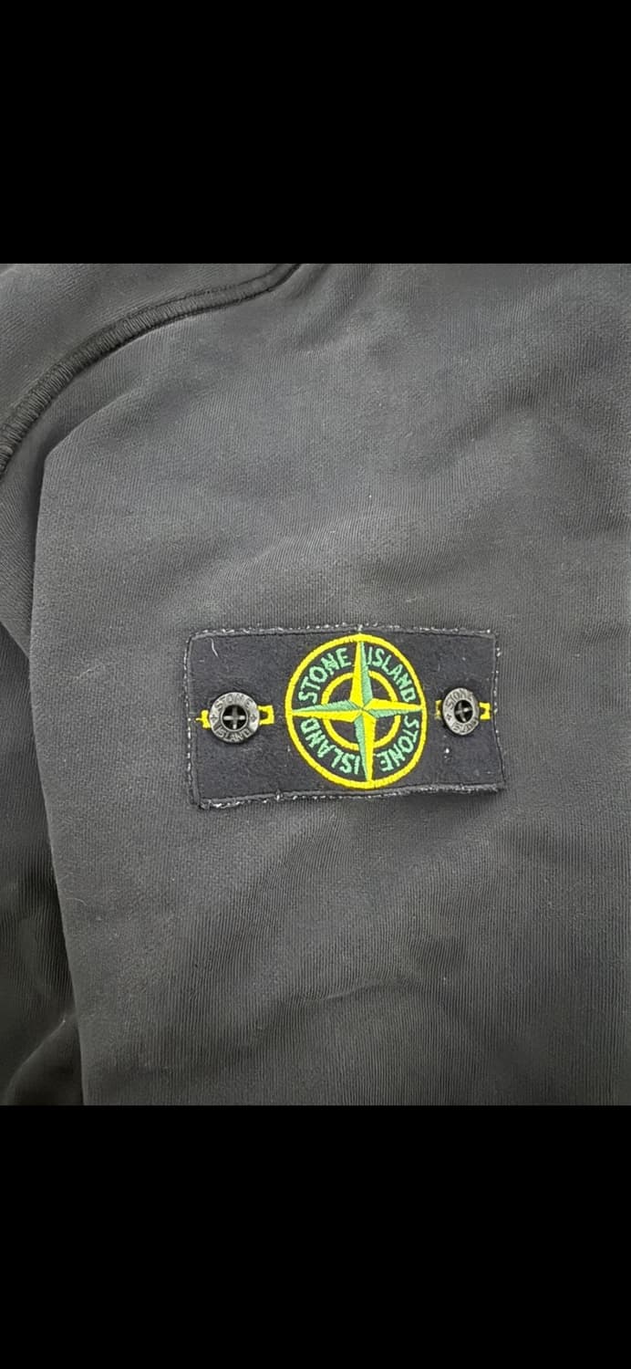 스톤아일랜드 맨투맨 블랙 M 상품이미지4