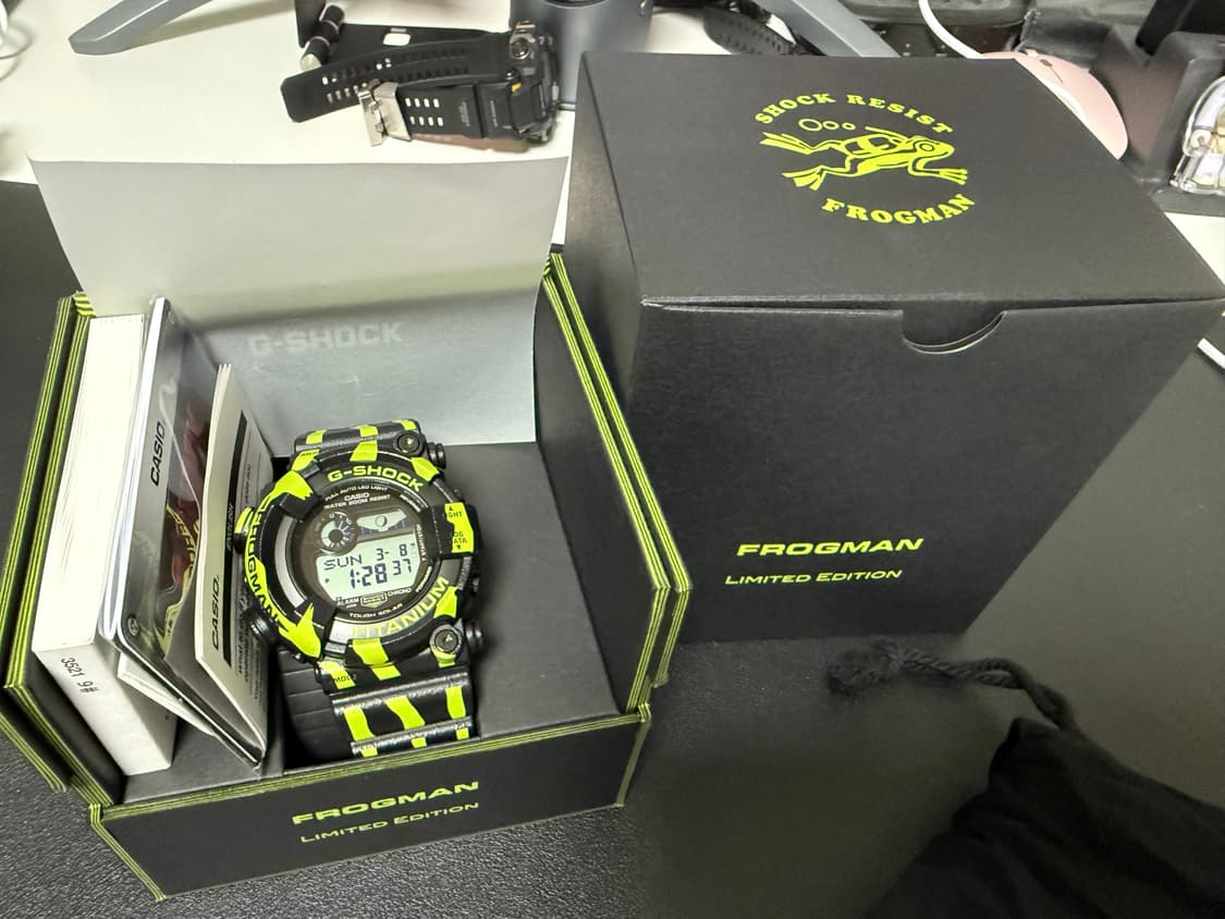 [국내정발] 지샥 프로그맨 독개구리 GW-8200TPF-1DR 상품이미지1