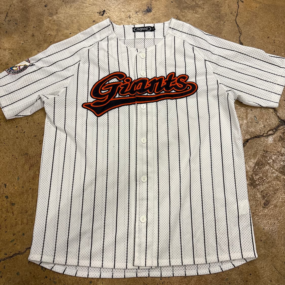 [정품/90] 롯데 자이언츠 네포스 홈 유니폼 b15 상품이미지2